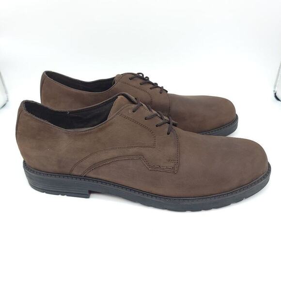 Brown Shoes Derby Leather Dress Shoe Mens Size 13 M   main image 7